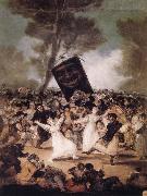 Francisco Jose de Goya, The Burial of the Sardine